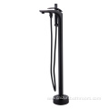 Black Freestanding Bath Taps